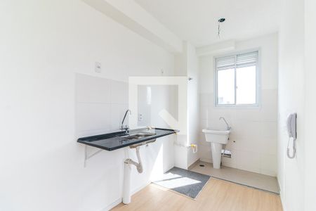 Studio à venda com 34m², 2 quartos e sem vagaCozinha e Área de Serviço