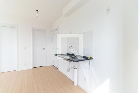 Studio à venda com 34m², 2 quartos e sem vagaCozinha e Área de Serviço