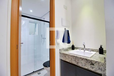 Apartamento à venda com 30m², 1 quarto e 1 vagaStudio - Banheiro