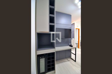 Studio - Sala de apartamento à venda com 1 quarto, 30m² em Jardim, Santo André