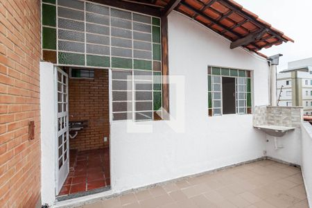 Área de serviço de kitnet/studio para alugar com 1 quarto, 36m² em Santa Amelia, Belo Horizonte