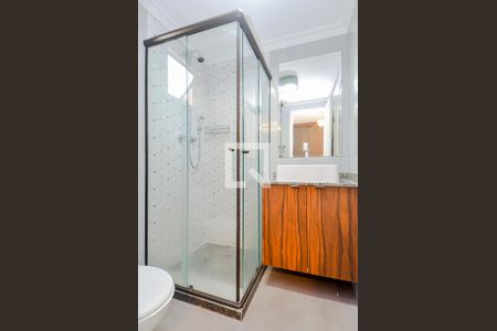 Apartamento à venda com 77m², 3 quartos e 2 vagasBanheiro da Suíte