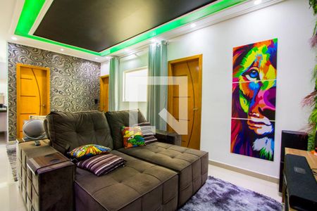 Sala de apartamento para alugar com 2 quartos, 90m² em Vila Assunção, Santo André
