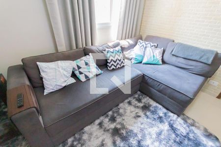 Sofá de apartamento à venda com 2 quartos, 134m² em Parque das Nações, Santo André