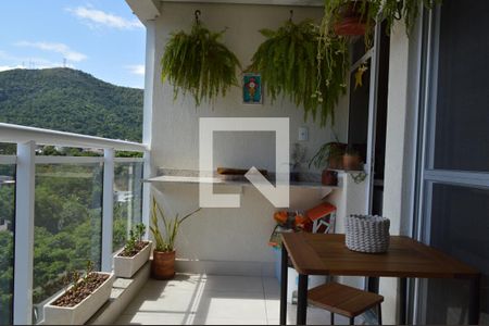 Varanda da Sala de apartamento para alugar com 2 quartos, 60m² em Taquara, Rio de Janeiro