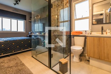 Banheiro da Suíte 1 de apartamento à venda com 2 quartos, 70m² em Alphaville Empresarial, Barueri