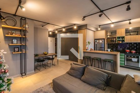 Sala de apartamento para alugar com 2 quartos, 70m² em Alphaville Empresarial, Barueri