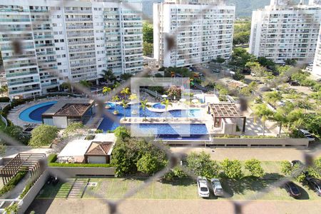 Vista da varanda da sala  de apartamento à venda com 3 quartos, 137m² em Recreio dos Bandeirantes, Rio de Janeiro