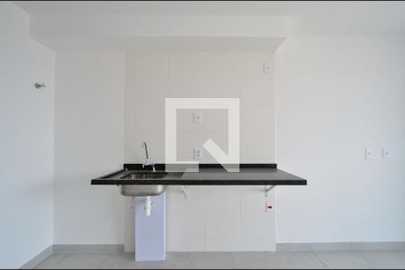 Sala/Cozinha de kitnet/studio à venda com 1 quarto, 28m² em Vila Clementino, São Paulo
