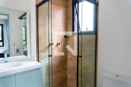 Apartamento para alugar com 26m², 1 quarto e sem vagaBanheiro da Suíte