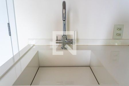 Sala/Cozinha Detalhe de apartamento para alugar com 1 quarto, 26m² em Mirandópolis, São Paulo