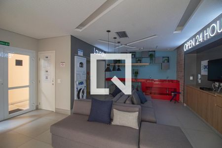 Studio para alugar com 42m², 1 quarto e 1 vagaLavanderia