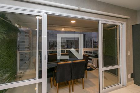 Varanda de kitnet/studio para alugar com 1 quarto, 42m² em Campo Belo, São Paulo