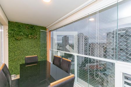 Varanda de kitnet/studio para alugar com 1 quarto, 42m² em Campo Belo, São Paulo