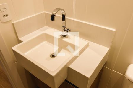 Banheiro Pia de kitnet/studio para alugar com 1 quarto, 24m² em Perdizes, São Paulo