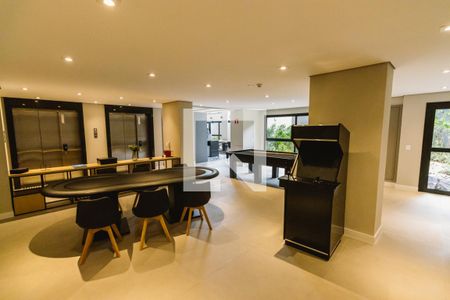 Studio para alugar com 24m², 1 quarto e sem vaga Studio para alugar com 24m², 1 quarto e sem vagaSalão de Jogos