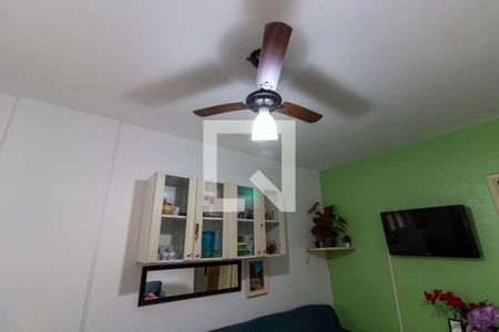 Detalhe da sala de apartamento para alugar com 1 quarto, 58m² em Guilhermina, Praia Grande