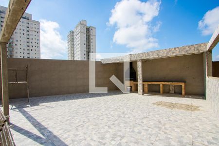 Área comum - Churrasqueira de apartamento para alugar com 2 quartos, 60m² em Vila Alzira, Santo André