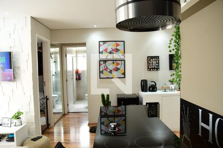 Sala de apartamento para alugar com 2 quartos, 54m² em Vila Monte Serrat, Cotia