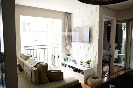 Sala de apartamento para alugar com 2 quartos, 54m² em Vila Monte Serrat, Cotia