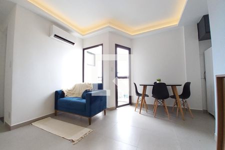 Sala  de apartamento para alugar com 1 quarto, 45m² em Jardim do Trevo, Campinas
