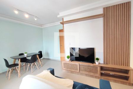 Sala de apartamento para alugar com 1 quarto, 45m² em Jardim do Trevo, Campinas