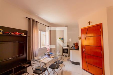 Sala de apartamento à venda com 2 quartos, 96m² em Vila Curuçá, Santo André