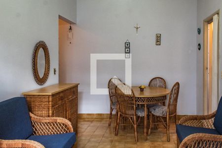 Sala de apartamento para alugar com 1 quarto, 47m² em Enseada, Guarujá