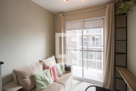 Sala de apartamento para alugar com 1 quarto, 29m² em Jardim Caravelas, São Paulo