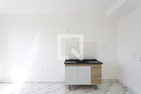 Sala / cozinha / Serviço de apartamento para alugar com 1 quarto, 24m² em Vila Nova das Belezas, São Paulo