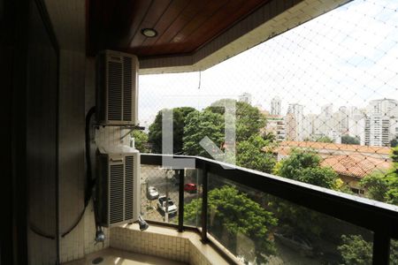 Varanda da Sala  de apartamento para alugar com 4 quartos, 384m² em Pacaembu, São Paulo