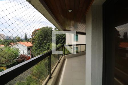 Varanda da Sala  de apartamento para alugar com 4 quartos, 384m² em Pacaembu, São Paulo