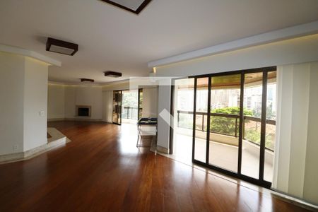 Sala de apartamento para alugar com 4 quartos, 384m² em Pacaembu, São Paulo