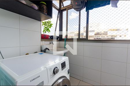 Área de Serviço de apartamento à venda com 4 quartos, 140m² em Charitas, Niterói