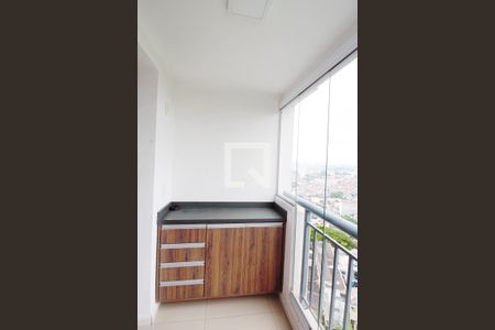 Varanda da Sala de apartamento à venda com 2 quartos, 47m² em Vila Andrade, São Paulo