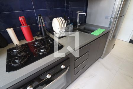 Apartamento à venda com 59m², 1 quarto e 2 vagasCozinha 
