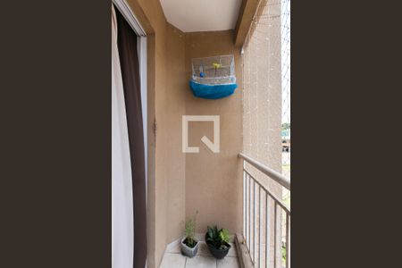 Varanda da Sala de apartamento à venda com 2 quartos, 61m² em Itaquera, São Paulo