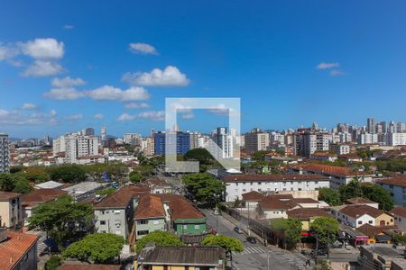 Vista de apartamento para alugar com 2 quartos, 74m² em Marapé, Santos