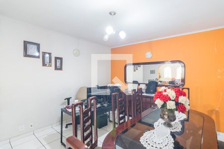 Sala de Jantar de casa à venda com 3 quartos, 300m² em Vila Scarpelli, Santo André