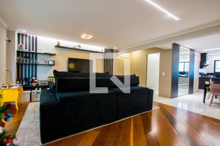 Sala de apartamento à venda com 4 quartos, 157m² em Vila Bastos, Santo André