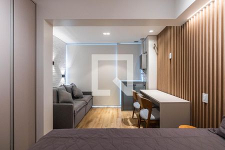 Studio - Sala de apartamento para alugar com 1 quarto, 30m² em Pinheiros, São Paulo