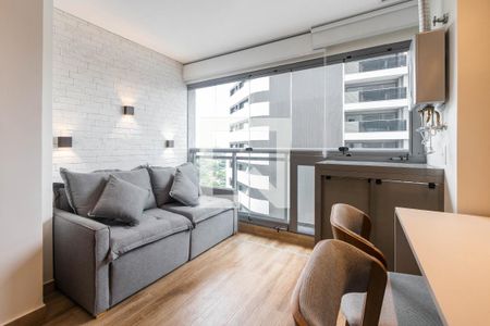 Studio - Sala de apartamento para alugar com 1 quarto, 30m² em Pinheiros, São Paulo
