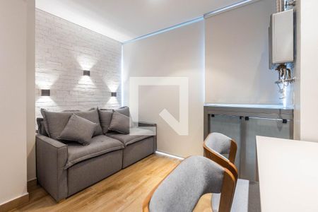 Studio - Sala de apartamento para alugar com 1 quarto, 30m² em Pinheiros, São Paulo