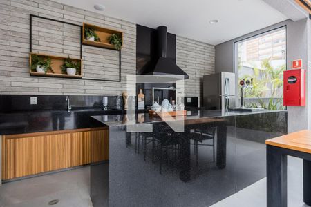 Apartamento para alugar com 30m², 1 quarto e sem vagaÁrea gourmet