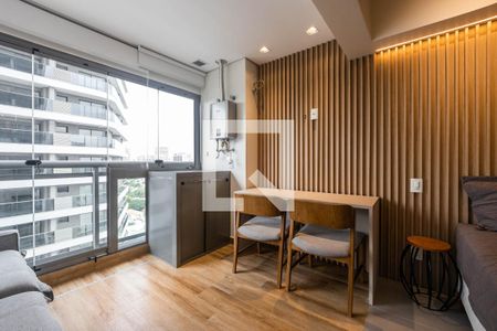 Studio - Sala de apartamento para alugar com 1 quarto, 30m² em Pinheiros, São Paulo