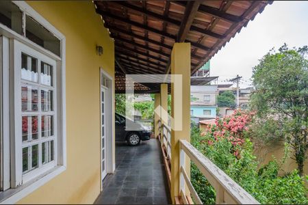 Varanda da Sala 1 de casa à venda com 3 quartos, 300m² em Vila Odete, Nova Lima