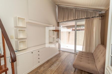 Sala de TV de apartamento para alugar com 1 quarto, 91m² em Mont’serrat, Porto Alegre
