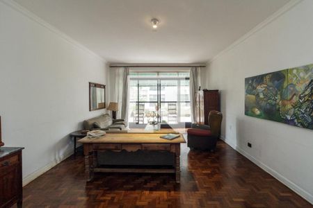 Sala de apartamento à venda com 3 quartos, 215m² em Vila Buarque, São Paulo