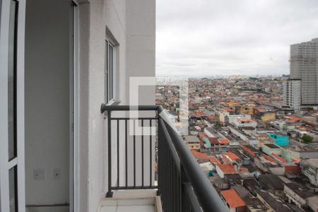 Varanda da Sala de apartamento para alugar com 2 quartos, 39m² em Vila Tolstoi, São Paulo