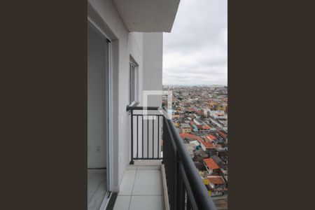 Varanda da Sala de apartamento para alugar com 2 quartos, 39m² em Vila Tolstoi, São Paulo
